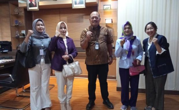With Central Java Economic and Development Assistant Dr. Sujarwanto Dwiatmoko